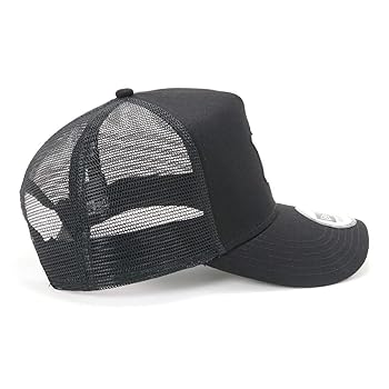 Amazon | [ニューエラ] メッシュキャップ MLB 帽子 NYブラック